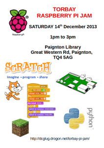 raspberry pi torbay poster